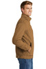 CornerStone® Washed Duck Cloth Flannel-Lined Work Jacket. CSJ40 Duck Brown Side