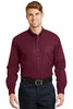 CornerStone® - Long Sleeve SuperPro™ Twill Shirt. SP17 Burgundy