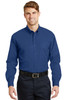 CornerStone® - Long Sleeve SuperPro™ Twill Shirt. SP17 Royal