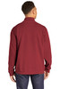 COMFORT COLORS ® Ring Spun 1/4-Zip Sweatshirt. 1580 Crimson Back