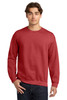 Gildan® Heavy Blend™ Crewneck Sweatshirt.  18000 Heather Scarlet Red