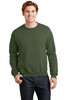 Gildan® - Heavy Blend™ Crewneck Sweatshirt.  18000 Military Green