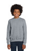 Gildan® Youth Heavy Blend™ Crewneck Sweatshirt.  18000B Sport Grey