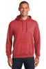 Gildan® - Heavy Blend™ Hooded Sweatshirt.  18500 Heather Sport Scarlet 3XL
