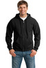 Gildan® - Heavy Blend™ Full-Zip Hooded Sweatshirt. 18600 Black