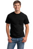 Gildan® - Ultra Cotton® 100% Cotton T-Shirt with Pocket.  2300 Blac