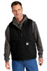 Carhartt® Sherpa-Lined Mock Neck Vest CT104277 Black