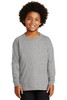 Gildan® - Youth Ultra Cotton® Long Sleeve T-Shirt.  2400B Sport Grey*