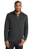 Port Authority® Microterry 1/4-Zip Pullover K825 Charcoal