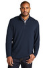 Port Authority® Microterry 1/4-Zip Pullover K825 River Blue Navy