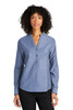 Port Authority® Ladies Long Sleeve Chambray Easy Care Shirt LW382 Moonlight Blue