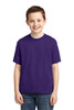 JERZEES® - Youth Dri-Power® 50/50 Cotton/Poly T-Shirt.  29B Deep Purple