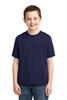 JERZEES® - Youth Dri-Power® 50/50 Cotton/Poly T-Shirt.  29B Navy