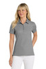 TravisMathew Women's Oceanside Heather Polo TM1WW002 Quiet Shade Grey Heather