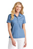 TravisMathew Ladies Oceanside Heather Polo TM1WW002 ClscBlHthr