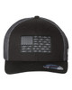 PFG Fish Flag Mesh™ Flexfit Cap - 183681 Black/ Fish Flag