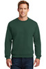 JERZEES® SUPER SWEATS® NuBlend® - Crewneck Sweatshirt.  4662M Forest Green