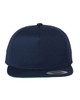 Flat Bill Cap - 6007 Navy