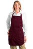 Port Authority® Full-Length Apron with Pockets.  A500 Maroon