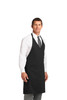 Port Authority® Easy Care Tuxedo Apron with Stain Release. A704 Black Alt