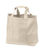 Port Authority® - Two-Tone Shopping Tote.  B400 Natural/ Natural