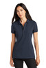 Mercer+Mettle™ Women's Stretch Heavyweight Pique Polo MM1001 Night Navy