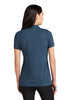 Mercer+Mettle™ Women's Stretch Heavyweight Pique Polo MM1001 Insignia Blue Back