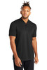 Mercer+Mettle™ Stretch Pique Henley MM1008 Deep Black