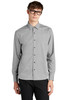 Mercer+Mettle™ Long Sleeve Stretch Woven Shirt MM2000 Gusty Grey End On End