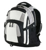 Port Authority® Urban Backpack. BG77 Black/ Light Grey/ Stone