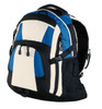 Port Authority® Urban Backpack. BG77 Black/ Royal/ Stone