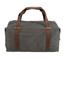 Port Authority ® Cotton Canvas Duffel. BG803 Dark Smoke Grey