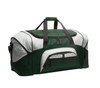 Port Authority® - Standard Colorblock Sport Duffel.  BG99 Hunter/ Grey