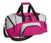 Port Authority® - Standard Colorblock Sport Duffel.  BG99 Tropical Pink/ Grey