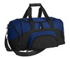 Port Authority® - Small Colorblock Sport Duffel. BG990S True Royal/ Black