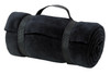 Port Authority® - Value Fleece Blanket with Strap.  BP10 Black