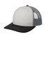 Port Authority® Snapback Trucker Cap. C112 White/ Black/ Gusty Grey