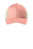 Port Authority ® Low-Profile Snapback Trucker Cap. C112LP Soft Coral/ Ecru