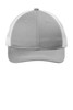 Port Authority® Unstructured Snapback Trucker Cap C119 Gusty Grey/ White
