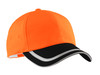 Port Authority® Enhanced Visibility Cap.  C836 Safety Orange/ Black