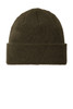 Port Authority® Thermal Knit Cuffed Beanie C955 Olive Green