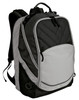Port Authority® Xcape™ Computer Backpack. BG100 Black/ Grey