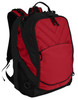 Port Authority® Xcape™ Computer Backpack. BG100 Chili Red/ Black
