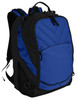 Port Authority® Xcape™ Computer Backpack. BG100 Shock Blue/ Black