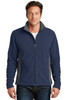 Port Authority® Colorblock Value Fleece Jacket. F216 True Navy/ Battleship Grey
