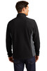 Port Authority® Colorblock Value Fleece Jacket. F216 Black/ Battleship Grey Back