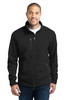 Port Authority® Pique Fleece Jacket. F222 Black