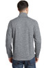 Port Authority® Digi Stripe Fleece Jacket. F231 Grey Back