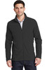 Port Authority® Summit Fleece Full-Zip Jacket. F233 Black/ Black