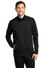 Port Authority ® Grid Fleece Jacket. F239 Deep Black